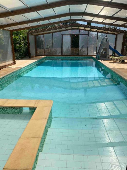Chambres Privees Dans Maison Avec Grand Parc Et Piscine Proche Via Rhona Andancette Eksteriør bilde